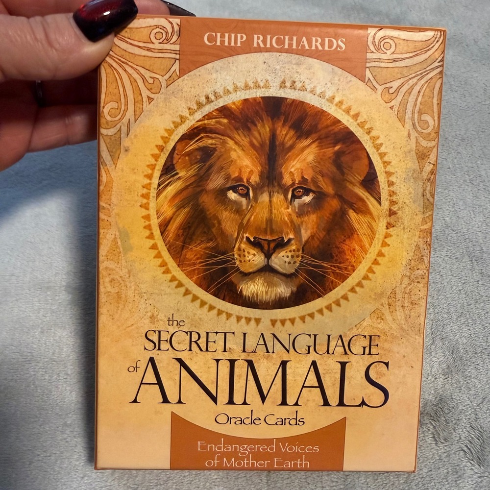 Secret‎ Language Animals Oracle Cards Deck Chip Richards Tarot Spiritual Set - Picture 4 of 8